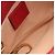 Gucci Mini GG Marmont in pelle matelassé rossa con patta e tracolla - vista 3