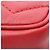 Gucci Mini GG Marmont in pelle matelassé rossa con patta e tracolla - vista 6