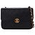 Chanel Black Mini Lambskin Circle CC Single Flap