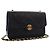 Chanel Black Mini Lambskin Circle CC Single Flap - vista 9