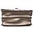 Fendi Gold Mini Scalloped Metallic Studded Leather Kan I Crossbody - vista 3