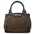 Borsa Balenciaga in lana e pelle marrone