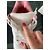 Sneakers Alexander McQueen in Pelle Bianco e Rosa - vista 12