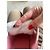Sneakers Alexander McQueen in Pelle Bianco e Rosa - vista 13