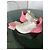 Sneakers Alexander McQueen in Pelle Bianco e Rosa - vista 4