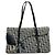 Christian Dior Saddle Bag Tote Trotter aus Canvas x Leder