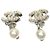 Boucles d'oreilles Clip Coco Mark en perles Chanel - vue 5