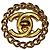 Timeless Broche Baño de Oro Chanel