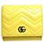 Billetera bifold GG Marmont de cuero de Gucci