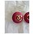Chanel CC Ohrringe aus roségoldfarbenem Metall - Ansicht 5