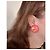 Chanel CC Ohrringe aus roségoldfarbenem Metall - Ansicht 9
