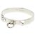 Bracciale Charm in Argento Collier de Chien Hermès