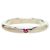 Autre Marque Anello Impilabile Peretti in Argento SV925 con Rubino Tiffany & Co.