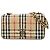 Burberry Nova Check Laura Small Chain Schultertasche