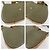 Borsa a spalla marrone khaki Christian Dior - vista 7