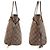 Sac à main Louis Vuitton Damier Neverfull PM - vue 8