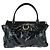 Gucci Abbey Tote Bag aus schwarzem Emaille