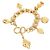 Bracciale con ciondoli placcati oro Chanel Mademoiselle - vista 2
