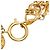 Bracciale con ciondoli placcati oro Chanel Mademoiselle - vista 3