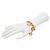 Bracciale con ciondoli placcati oro Chanel Mademoiselle - vista 7