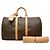 Borsa Boston Keepall 45 Monogram Louis Vuitton - vista 12