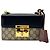 Gucci Padlock Top Handle GG Coated Canvas and Leather Small