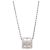 Collar Van Cleef & Arpels Perlee Clover en oro blanco de 18K - vista 2