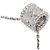 Collar Van Cleef & Arpels Perlee Clover en oro blanco de 18K - vista 5