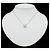 Collar Van Cleef & Arpels Perlee Clover en oro blanco de 18K - vista 8