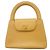 Bolsa Chanel em couro de bezerro granulado bege