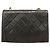 Timeless Borsa a tracolla Chanel Matelassé con catena in pelle d'agnello nera - vista 9