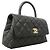 Coco Handle Bolsa de Ombro com Corrente Chanel Matelassé - vista 2