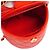 Borsa Vanity Chanel in pelle rossa - vista 4