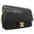 Bolsa de ombro Chanel preta - vista 2