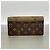 Louis Vuitton Monogram Giant Reverse Portefeuille Sarah Long Wallet - vista 9