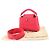 Sac à main Louis Vuitton Capucines MINI en rose - vue 2