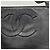 Borsa Tote Chanel in pelle d'agnello nera - vista 10