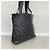 Borsa Tote Chanel in pelle d'agnello nera - vista 2