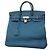 Hermès Borsa Hermes Haut à Courroies 40 in pelle Togo blu profondo