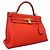 Hermès Borsa Hermes Kelly 32 Togo Rouge Casaque - vista 2