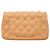 Bolso de hombro Chanel de piel de cordero beige - vista 8