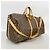 Keepall Sac Boston Louis Vuitton Marron - vue 2