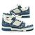 SNEAKERS LOUIS VUITTON LV TRAINER DENIM MONOGRAM 1A9JGS 7 IT 42 FR - vista 2