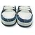SNEAKERS LOUIS VUITTON LV TRAINER DENIM MONOGRAM 1A9JGS 7 IT 42 FR - vista 4