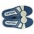 SNEAKERS LOUIS VUITTON LV TRAINER DENIM MONOGRAM 1A9JGS 7 IT 42 FR - vista 6