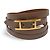 Hermès BRACELET HERMES BEHAPI QUADRUPLE TOUR T16.5 17.5 COURO REVERSÍVEL + CAIXA - vista 2