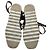 Stella Mc Cartney Stella McCartney Gaia Striped Raffia Platform Espadrilles in Multicolor Raffia - view 11