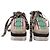 Stella Mc Cartney Stella McCartney Gaia Striped Raffia Platform Espadrilles in Multicolor Raffia - view 2