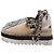 Stella Mc Cartney Stella McCartney Gaia Striped Raffia Platform Espadrilles in Multicolor Raffia - view 4