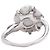 Timeless Anello Chanel Camelia in oro bianco - vista 4